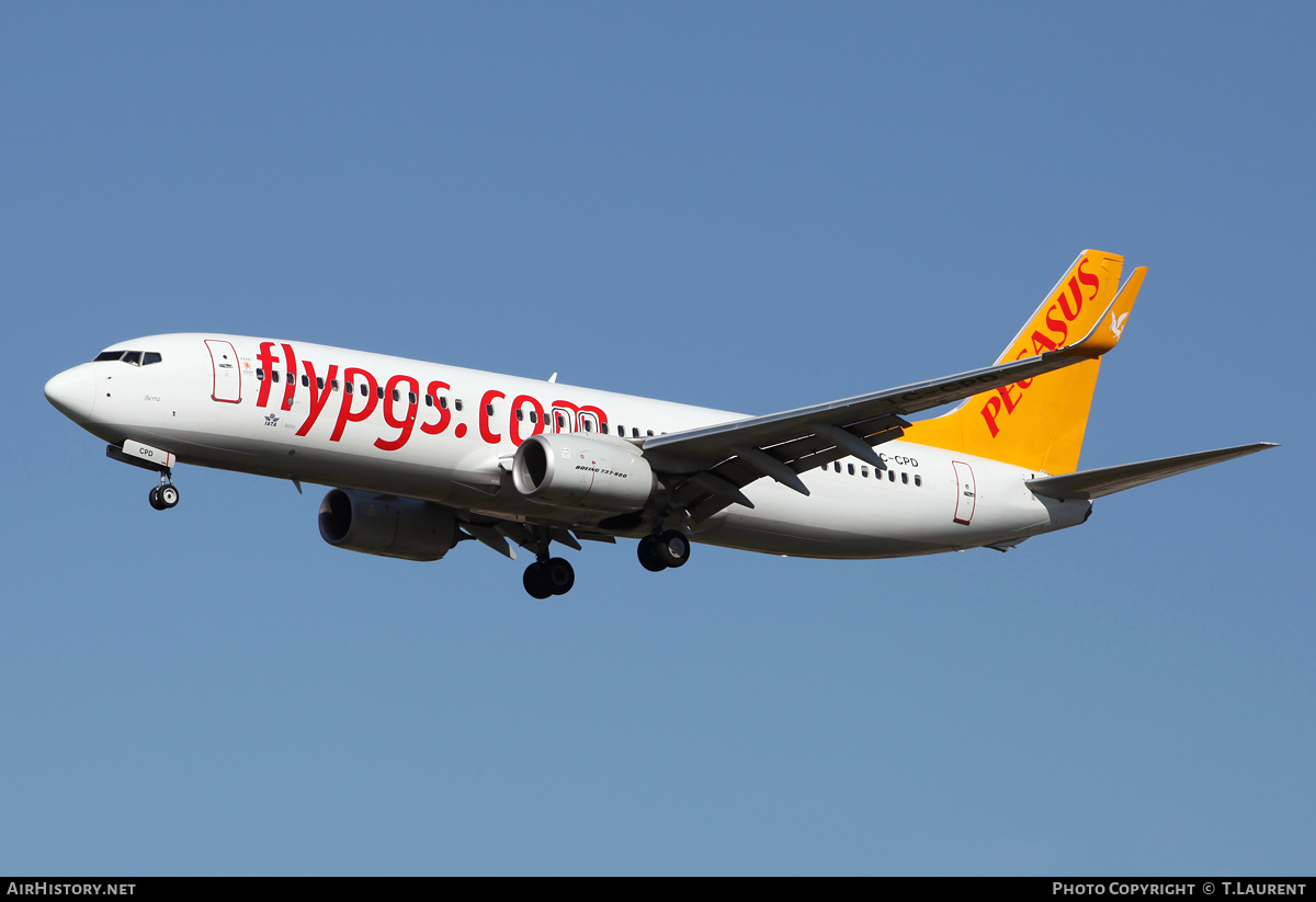 Aircraft Photo of TC-CPD | Boeing 737-82R | Pegasus Airlines | AirHistory.net #153379