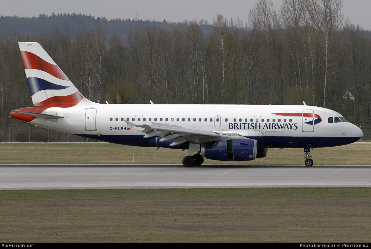 Aircraft Photo of G-EUPH | Airbus A319-131 | British Airways | AirHistory.net #153391