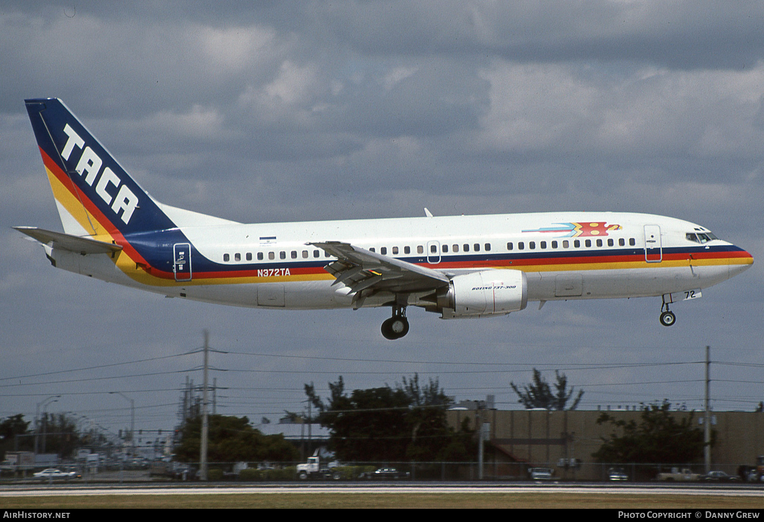 Aircraft Photo of N372TA | Boeing 737-3S1 | TACA - Transportes Aéreos Centro Americanos | AirHistory.net #153392