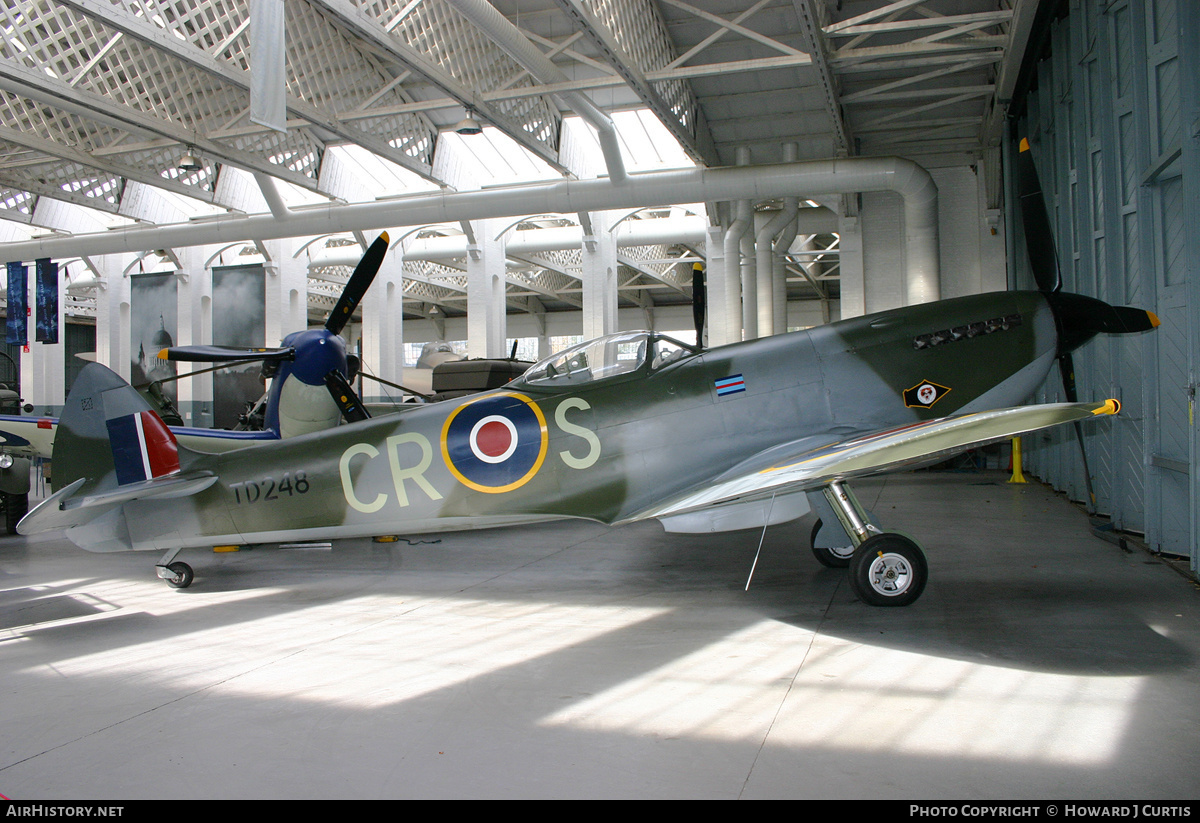 Aircraft Photo of G-OXVI / TD248 | Supermarine 361 Spitfire LF16E | UK - Air Force | AirHistory.net #153396