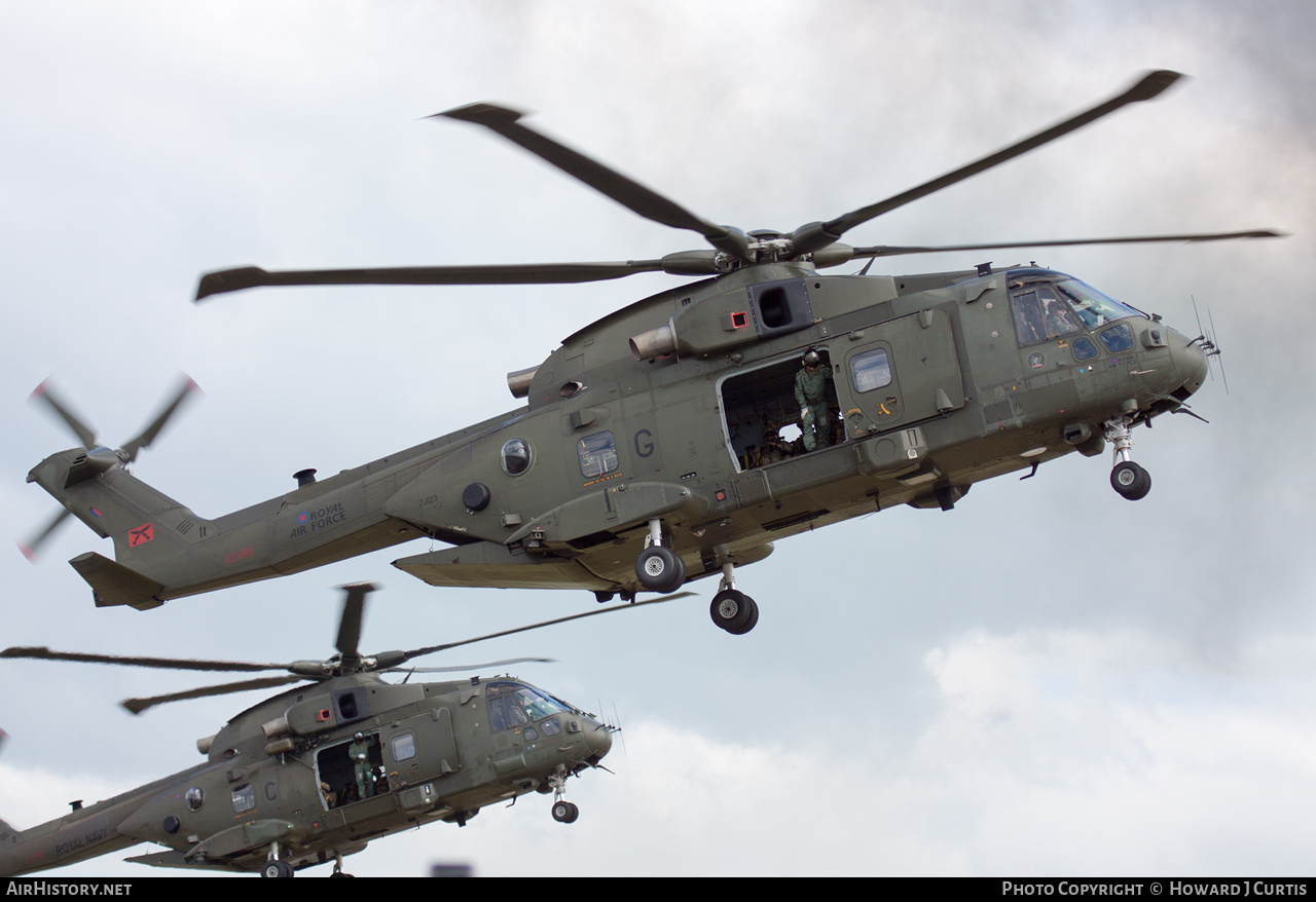 Aircraft Photo of ZJ123 | EHI EH101-411 Merlin HC3 | UK - Air Force | AirHistory.net #153397