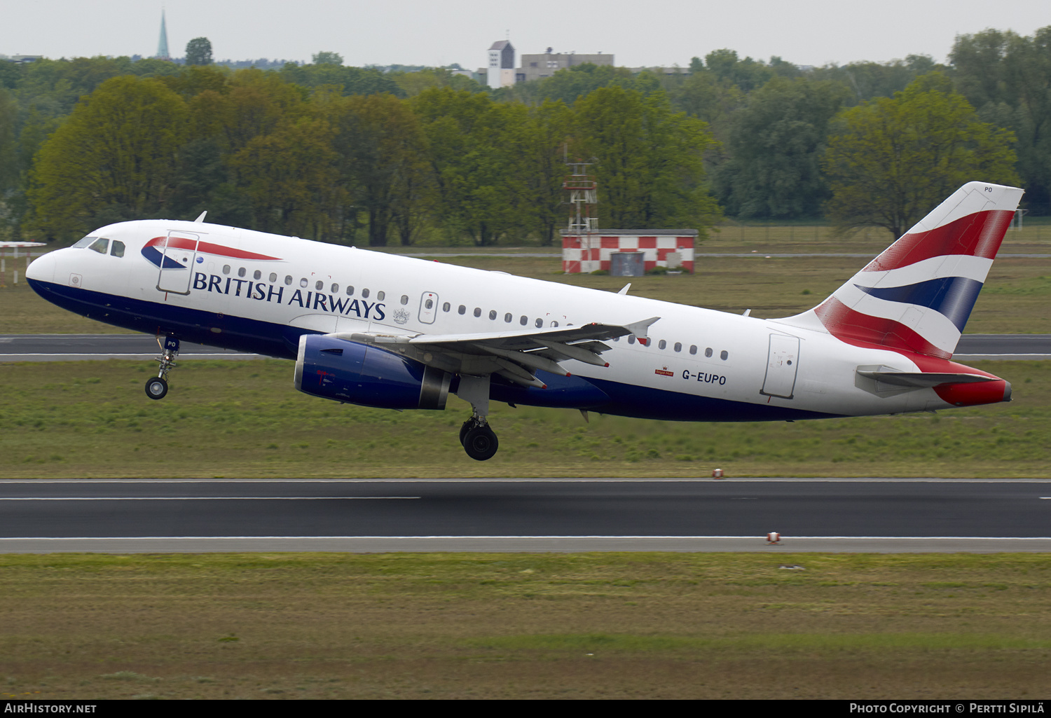 Aircraft Photo of G-EUPO | Airbus A319-131 | British Airways | AirHistory.net #153406