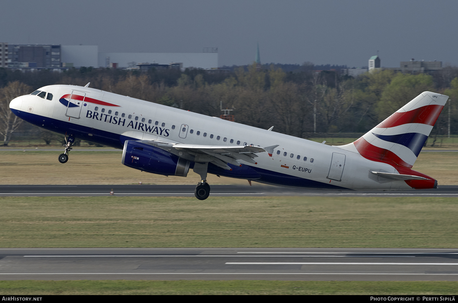 Aircraft Photo of G-EUPU | Airbus A319-131 | British Airways | AirHistory.net #153417