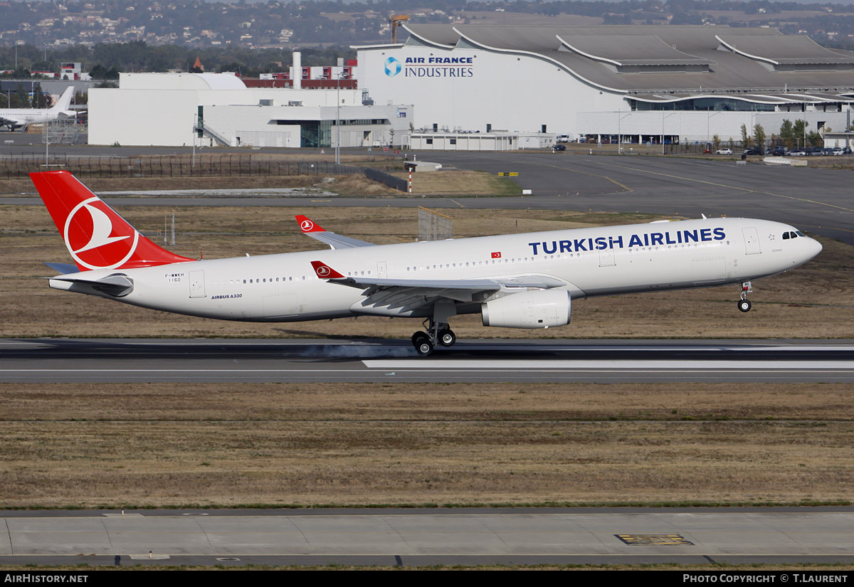 Aircraft Photo of F-WWKH | Airbus A330-343 | Turkish Airlines | AirHistory.net #153424