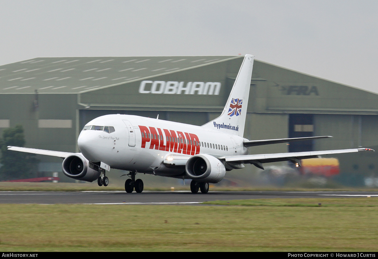 Aircraft Photo of G-PJPJ | Boeing 737-5H6 | Palmair | AirHistory.net #153433