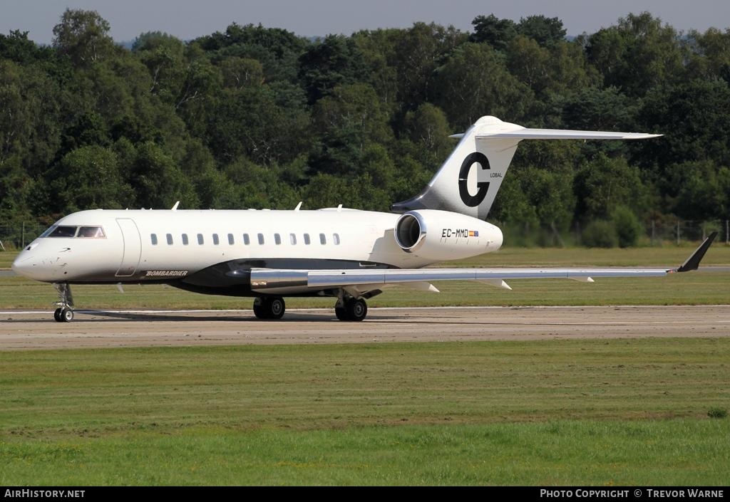 Aircraft Photo of EC-MMD | Bombardier Global Express XRS (BD-700-1A10) | AirHistory.net #153447