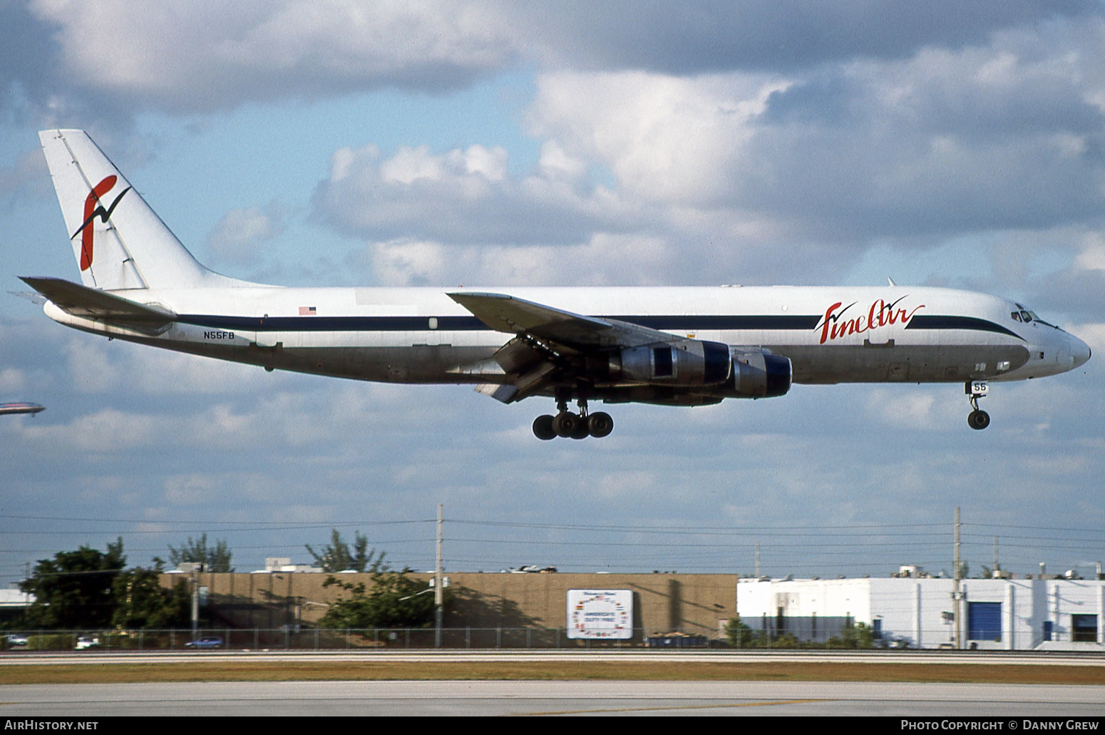 Aircraft Photo of N55FB | Douglas DC-8-55(F) | Fine Air | AirHistory.net #153448