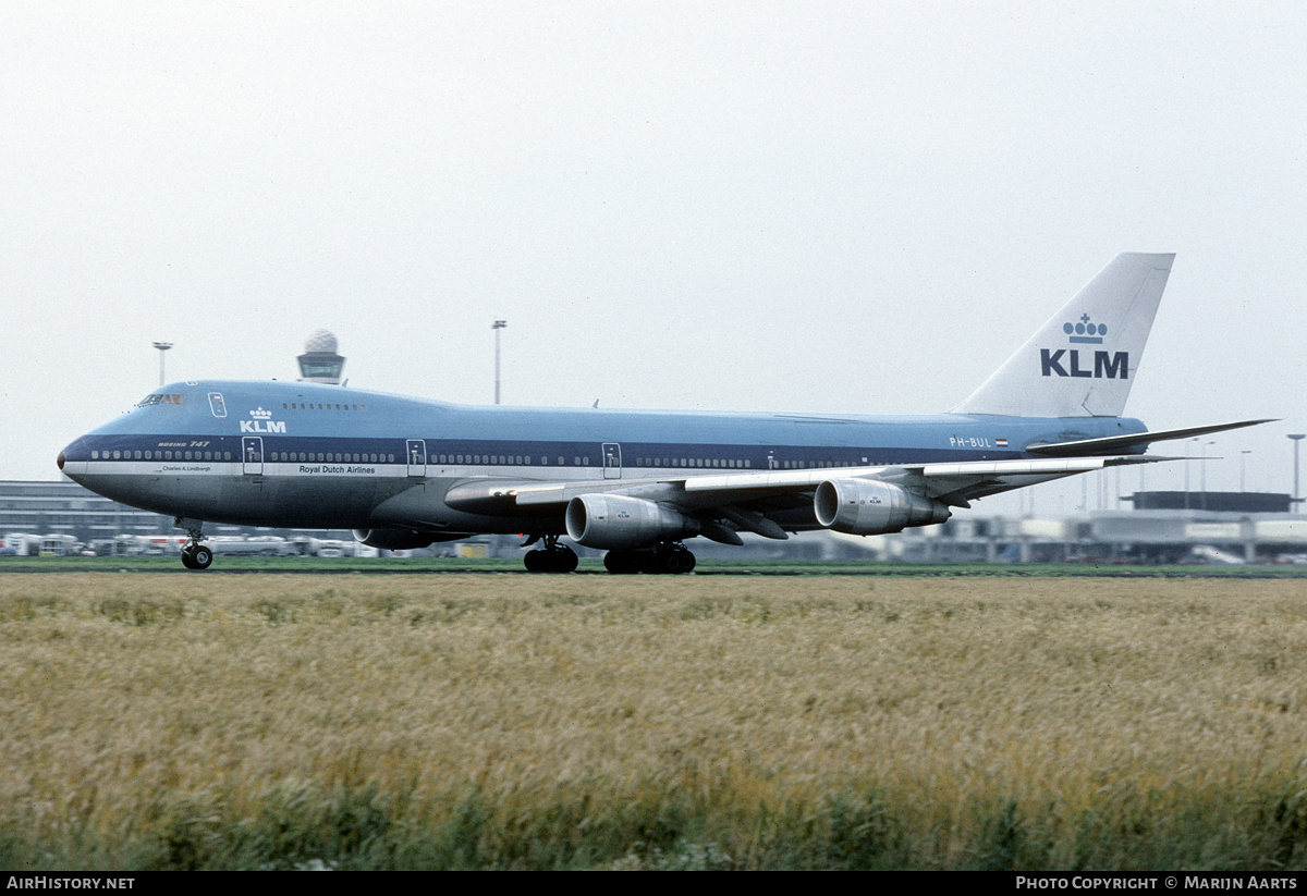 Aircraft Photo of PH-BUL | Boeing 747-206B | KLM - Royal Dutch Airlines | AirHistory.net #153450