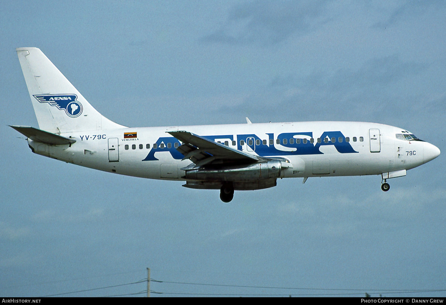 Aircraft Photo of YV-79C | Boeing 737-229/Adv | Avensa - Aerovías Venezolanas | AirHistory.net #153464