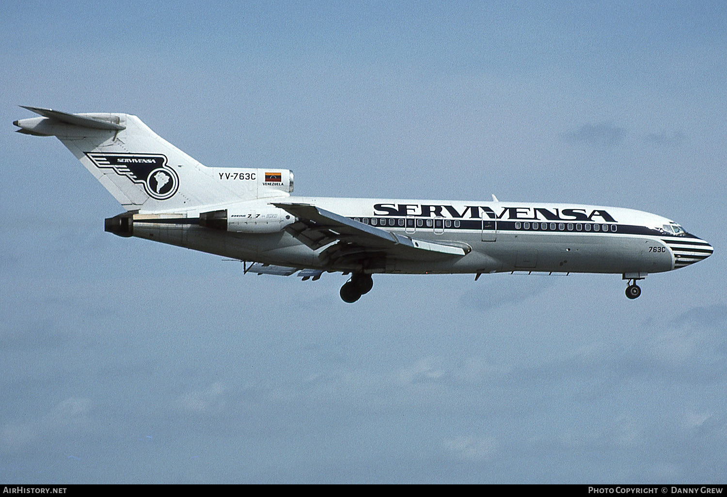 Aircraft Photo of YV-763C | Boeing 727-22 | Servivensa | AirHistory.net #153468