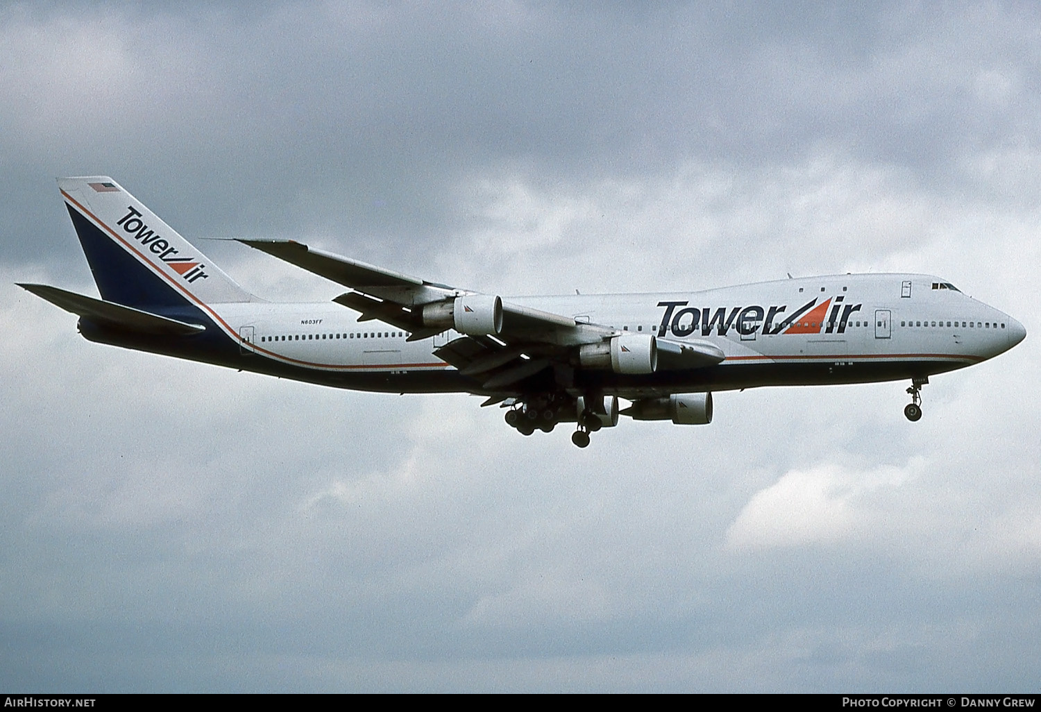 Aircraft Photo of N603FF | Boeing 747-130 | Tower Air | AirHistory.net #153479