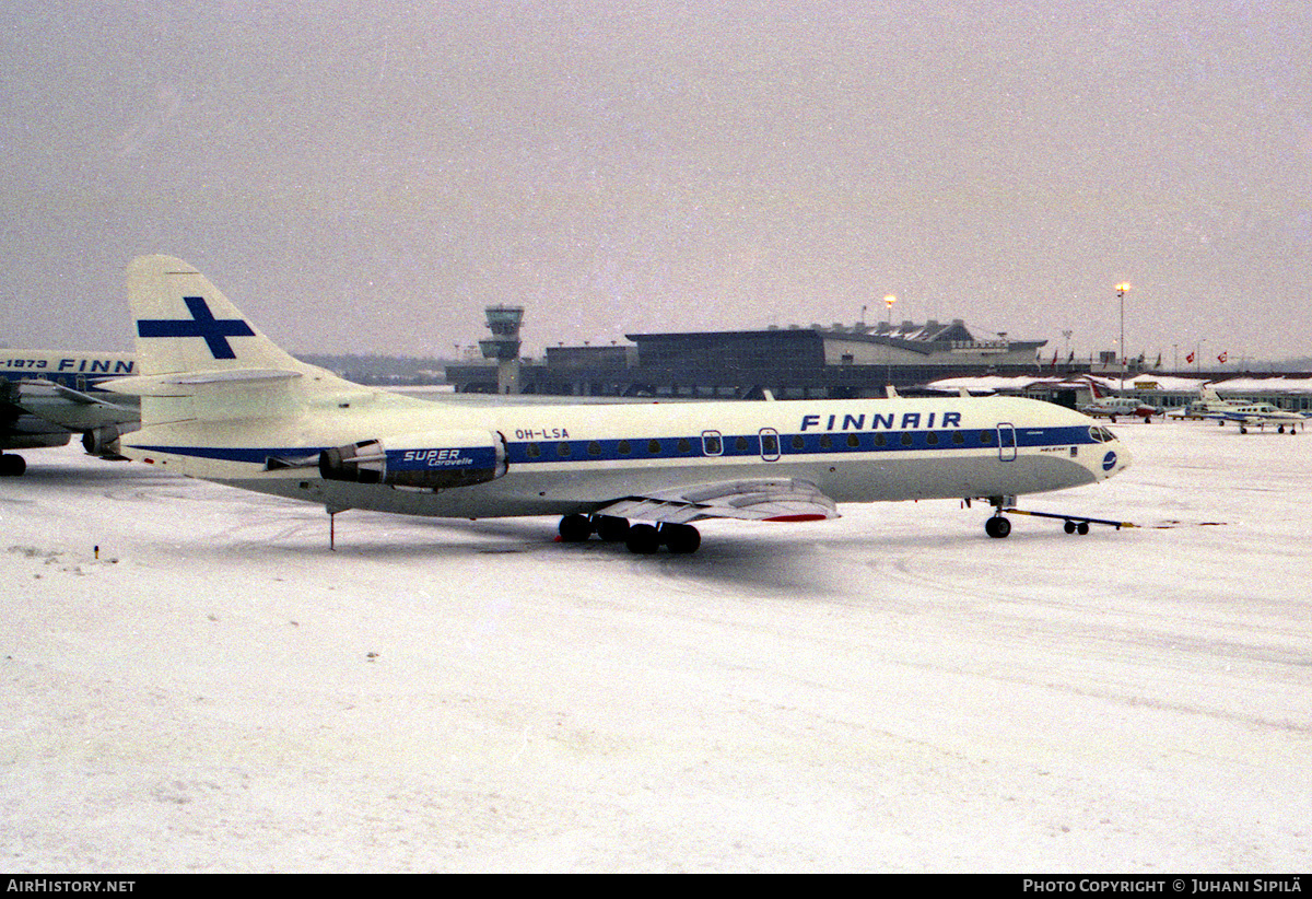 Aircraft Photo of OH-LSA | Sud SE-210 Caravelle 10B3 Super B | Finnair | AirHistory.net #153527