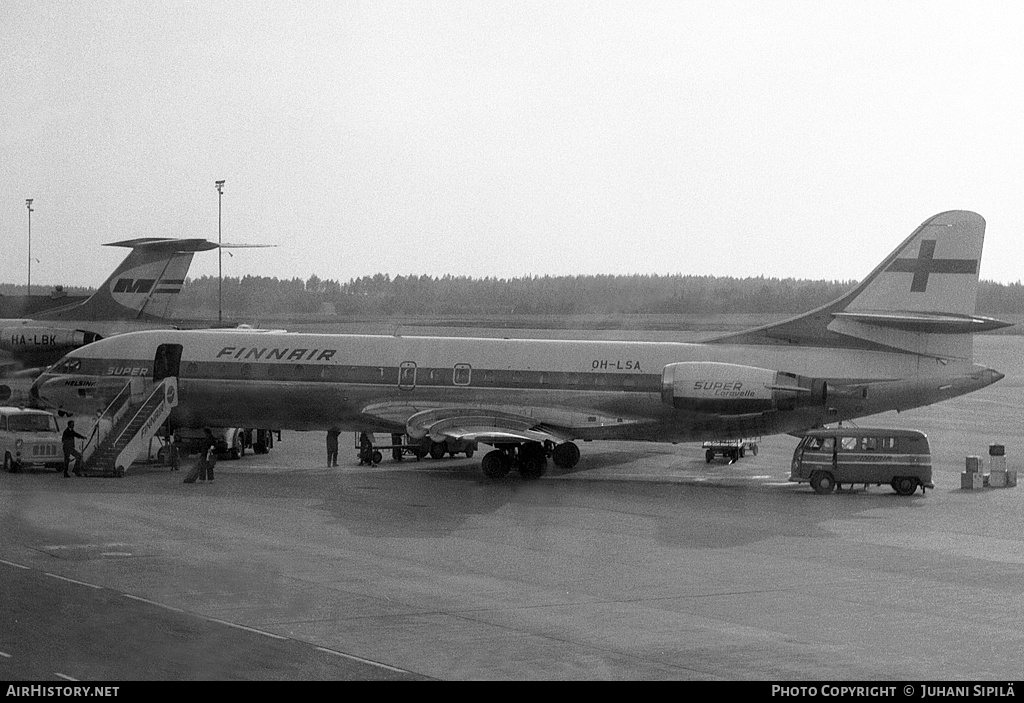 Aircraft Photo of OH-LSA | Sud SE-210 Caravelle 10B3 Super B | Finnair | AirHistory.net #153528