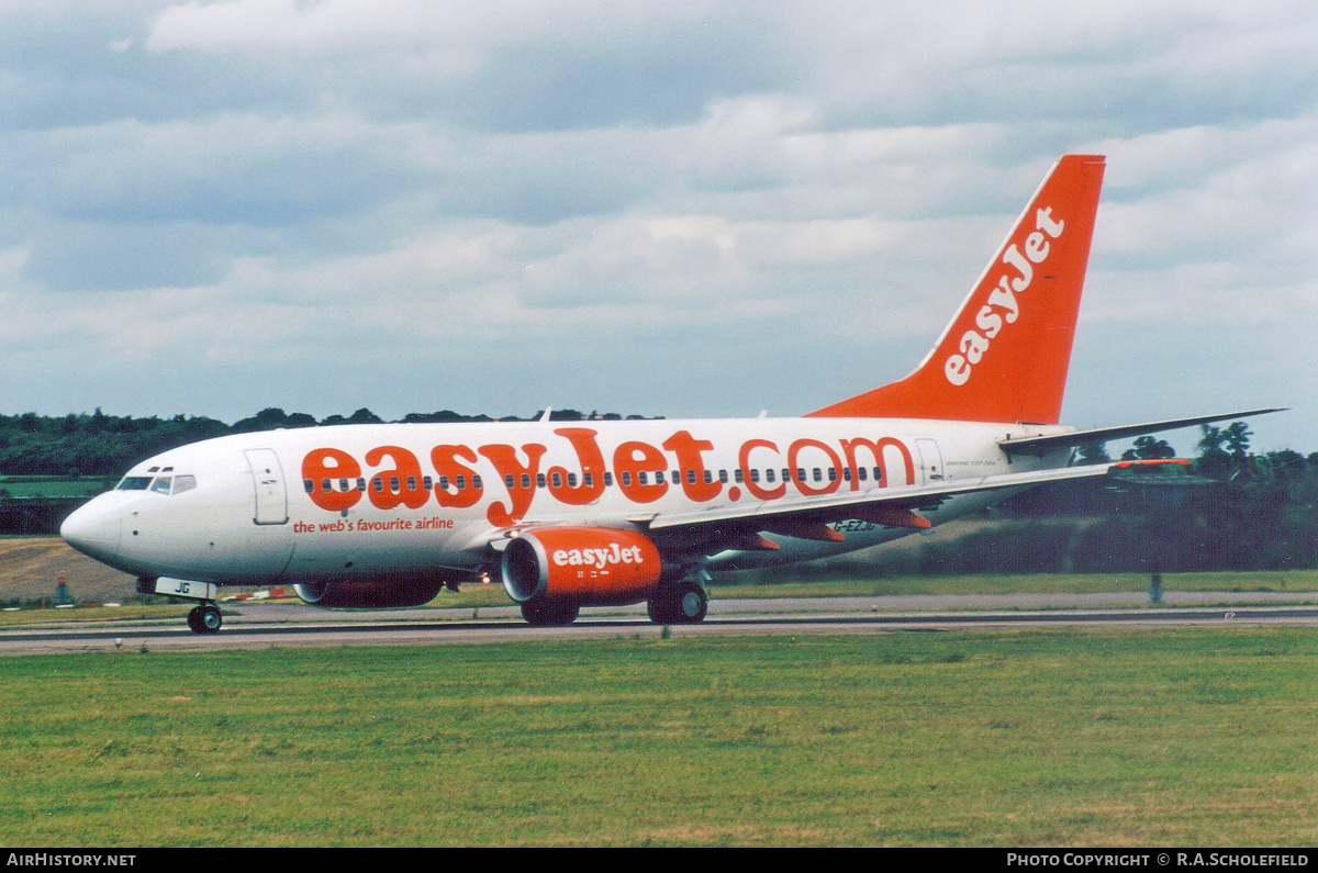 Aircraft Photo of G-EZJG | Boeing 737-73V | EasyJet | AirHistory.net #153533