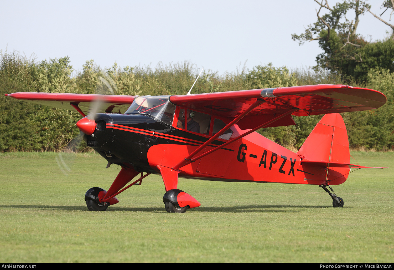 Aircraft Photo of G-APZX | Piper PA-22/20-150 Pacer | AirHistory.net #153534