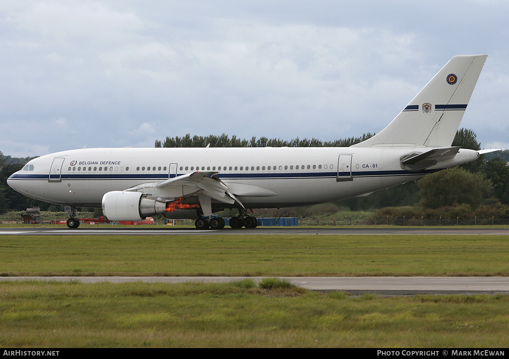 Aircraft Photo of CA-01 | Airbus A310-222 | Belgium - Air Force | AirHistory.net #153540