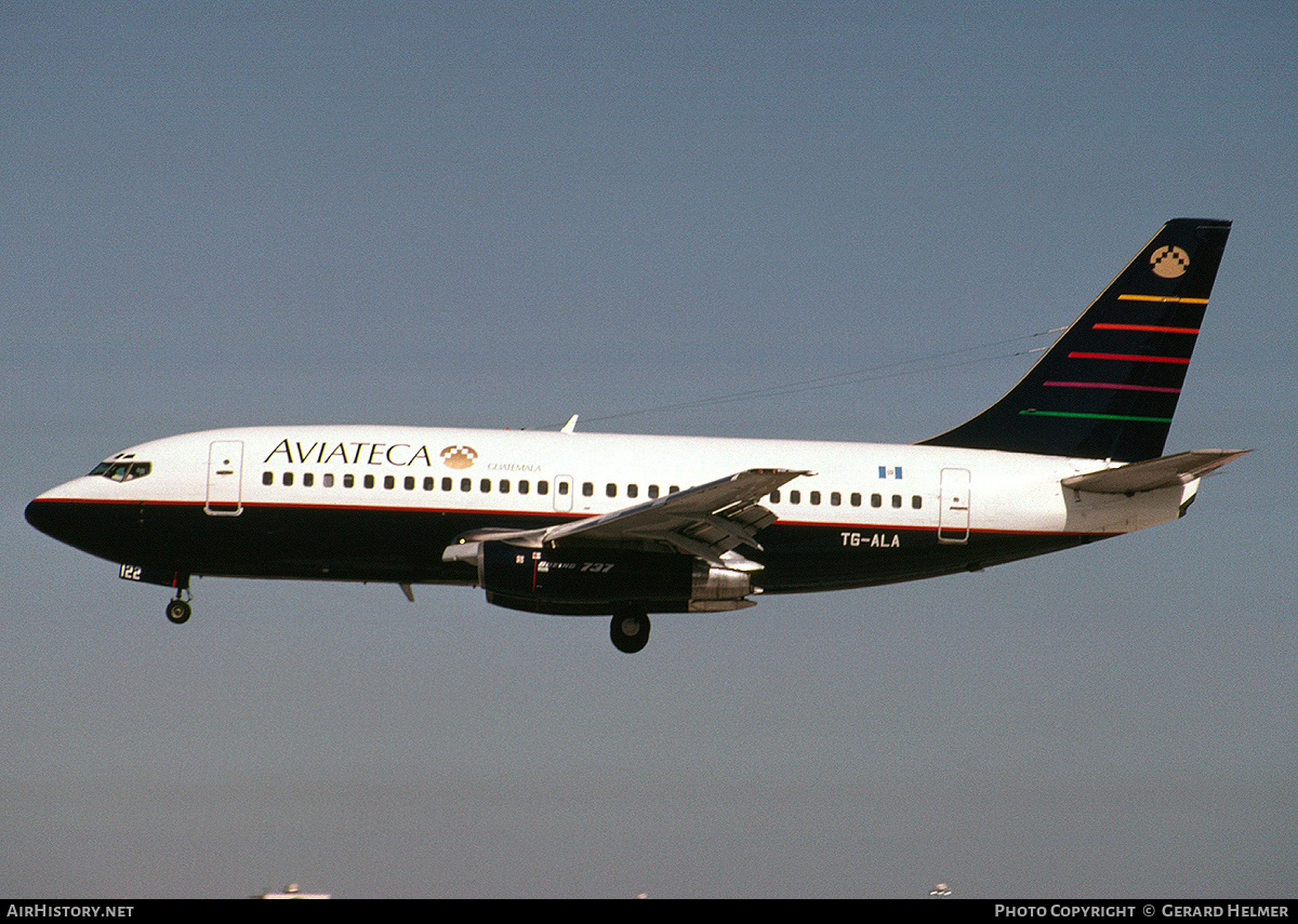 Aircraft Photo of TG-ALA | Boeing 737-2H6/Adv | Aviateca | AirHistory.net #153554