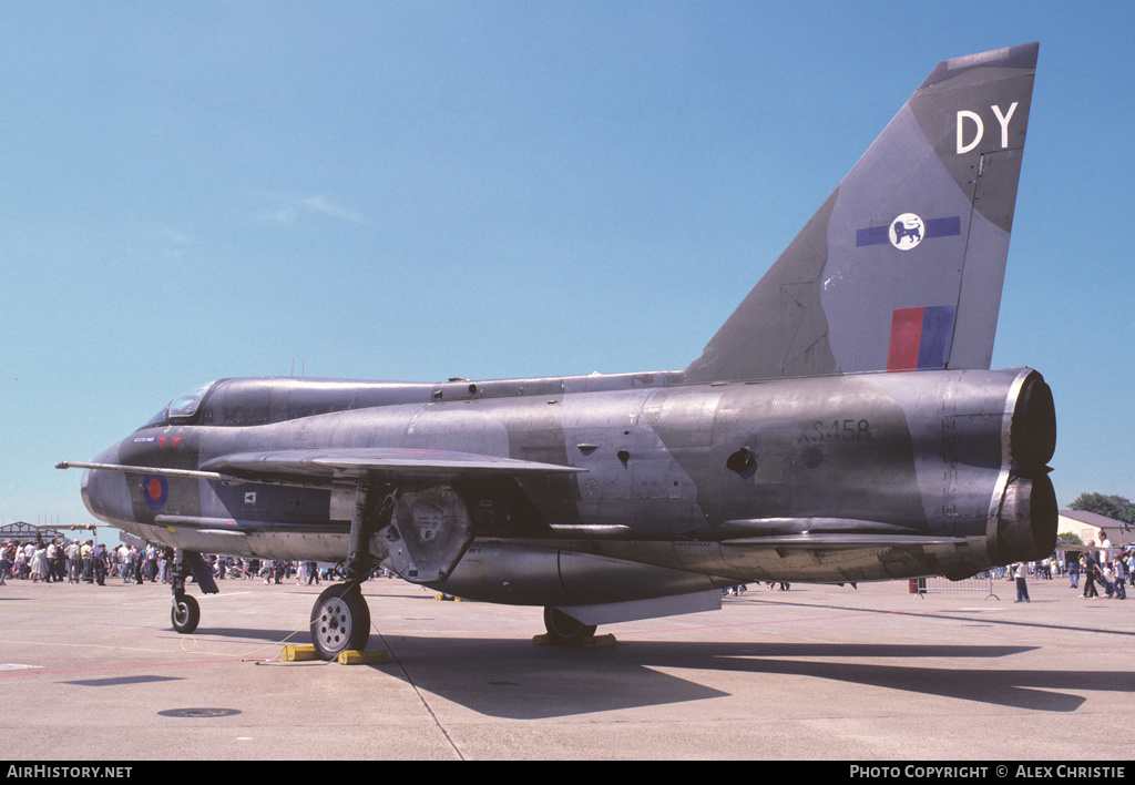 Aircraft Photo of XS458 | English Electric Lightning T5 | UK - Air Force | AirHistory.net #153556