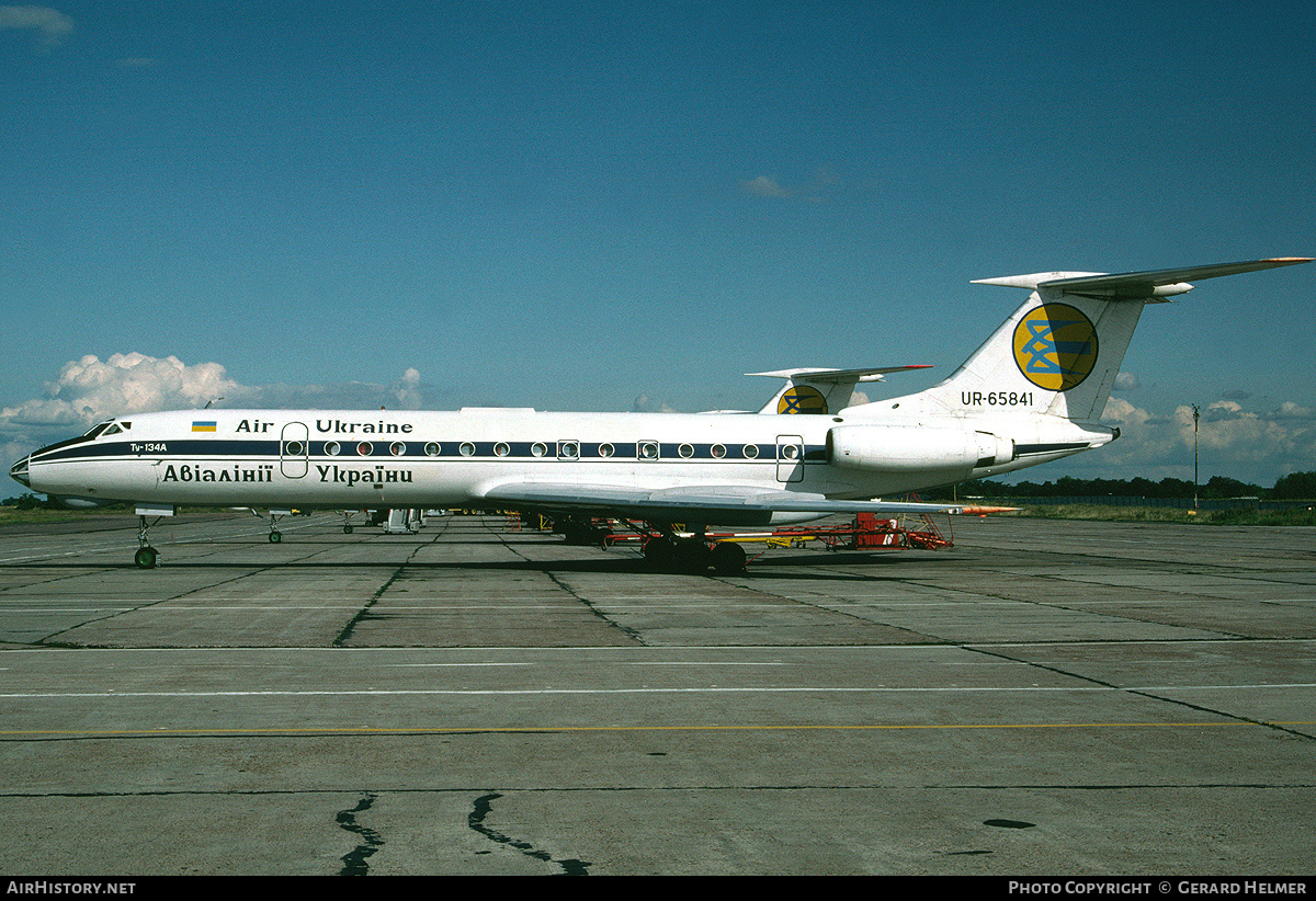 Aircraft Photo of UR-65841 | Tupolev Tu-134A | Air Ukraine | AirHistory.net #153559