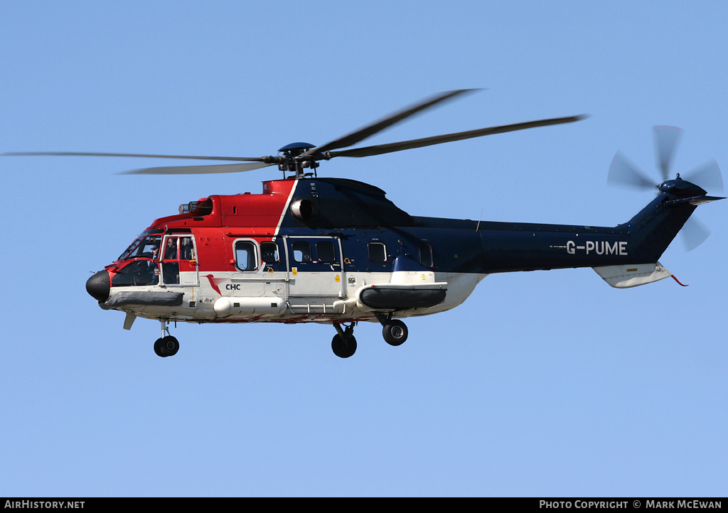 Aircraft Photo of G-PUME | Aerospatiale AS-332L1 Super Puma | CHC Helicopters | AirHistory.net #153568