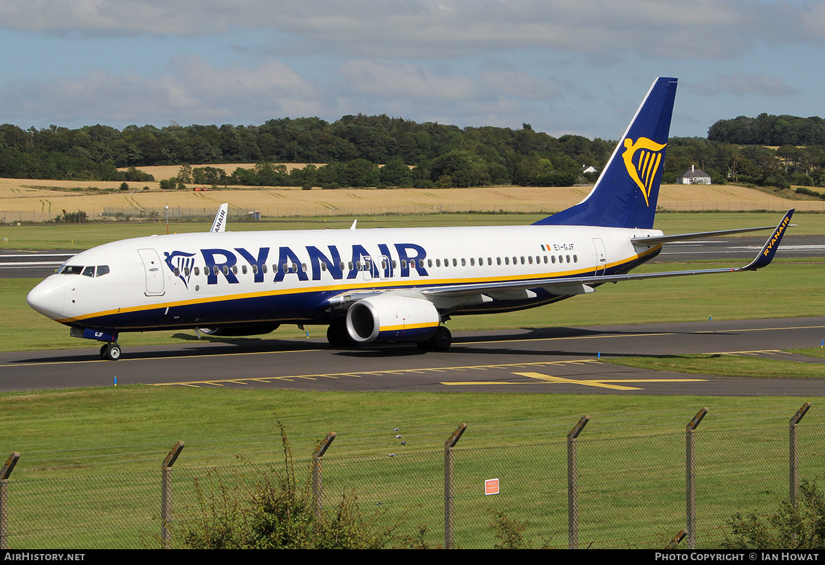 Aircraft Photo of EI-GJF | Boeing 737-800 | Ryanair | AirHistory.net #153587