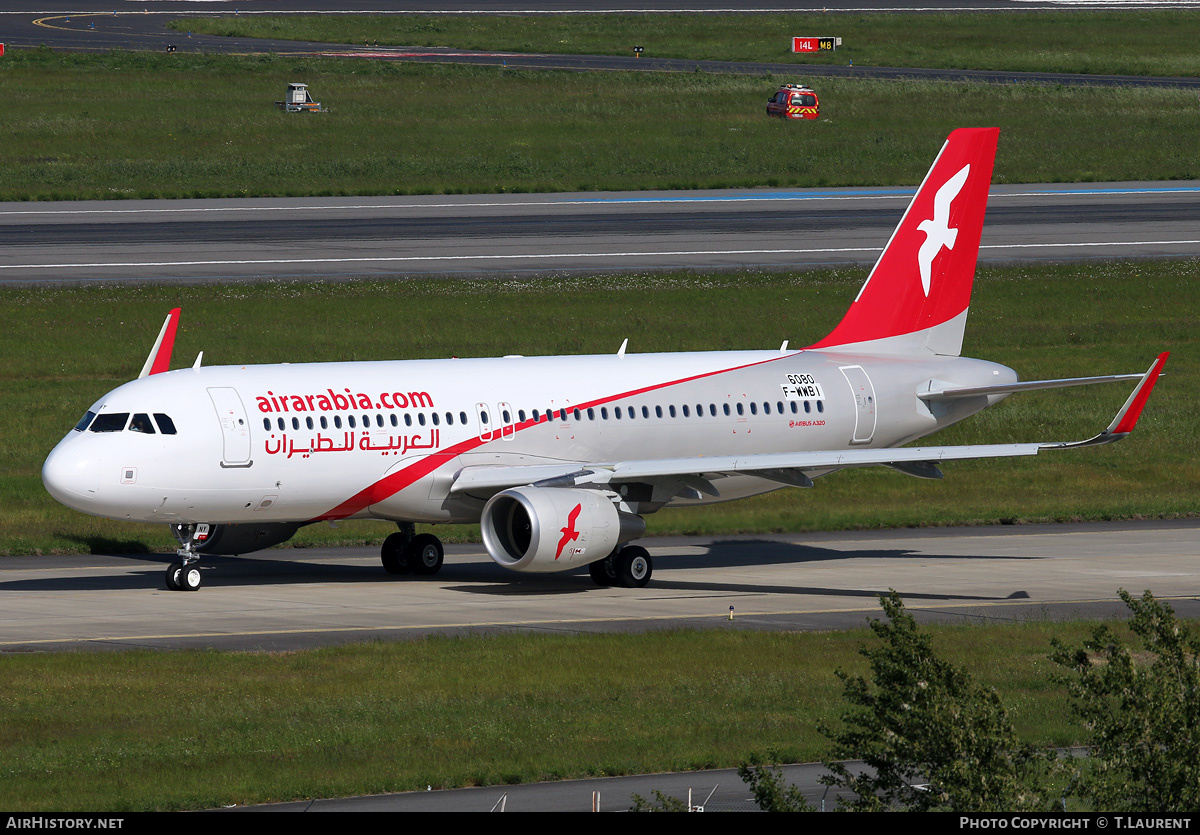 Aircraft Photo of F-WWBI | Airbus A320-214 | Air Arabia | AirHistory.net #153590