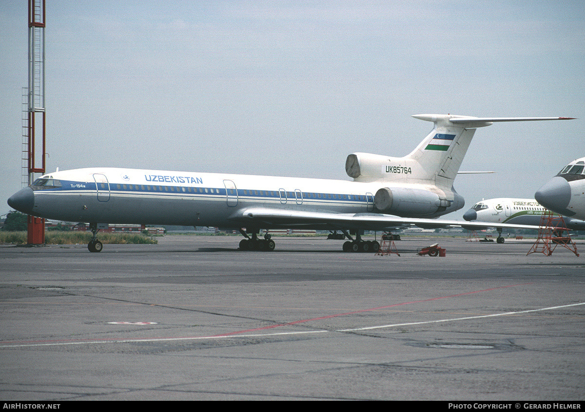 Aircraft Photo of UK-85764 | Tupolev Tu-154M | Uzbekistan Airways | AirHistory.net #153606