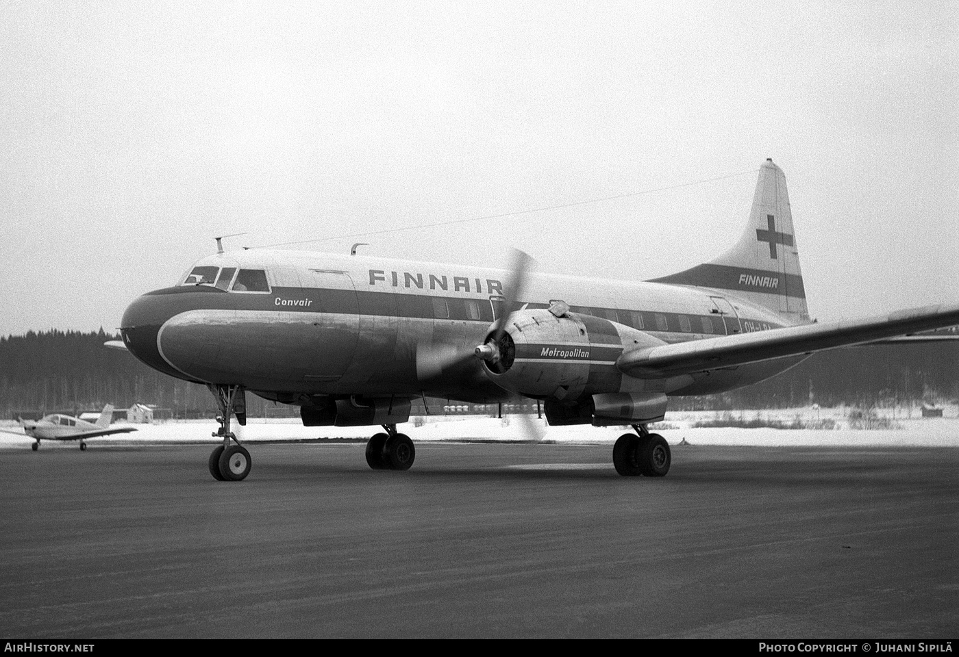 Aircraft Photo of OH-LRA | Convair 440-40 Metropolitan | Finnair | AirHistory.net #153610