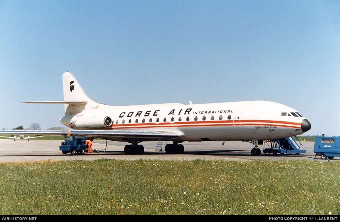 Aircraft Photo of F-BVSF | Sud SE-210 Caravelle VI-N | Corse Air International | AirHistory.net #153617