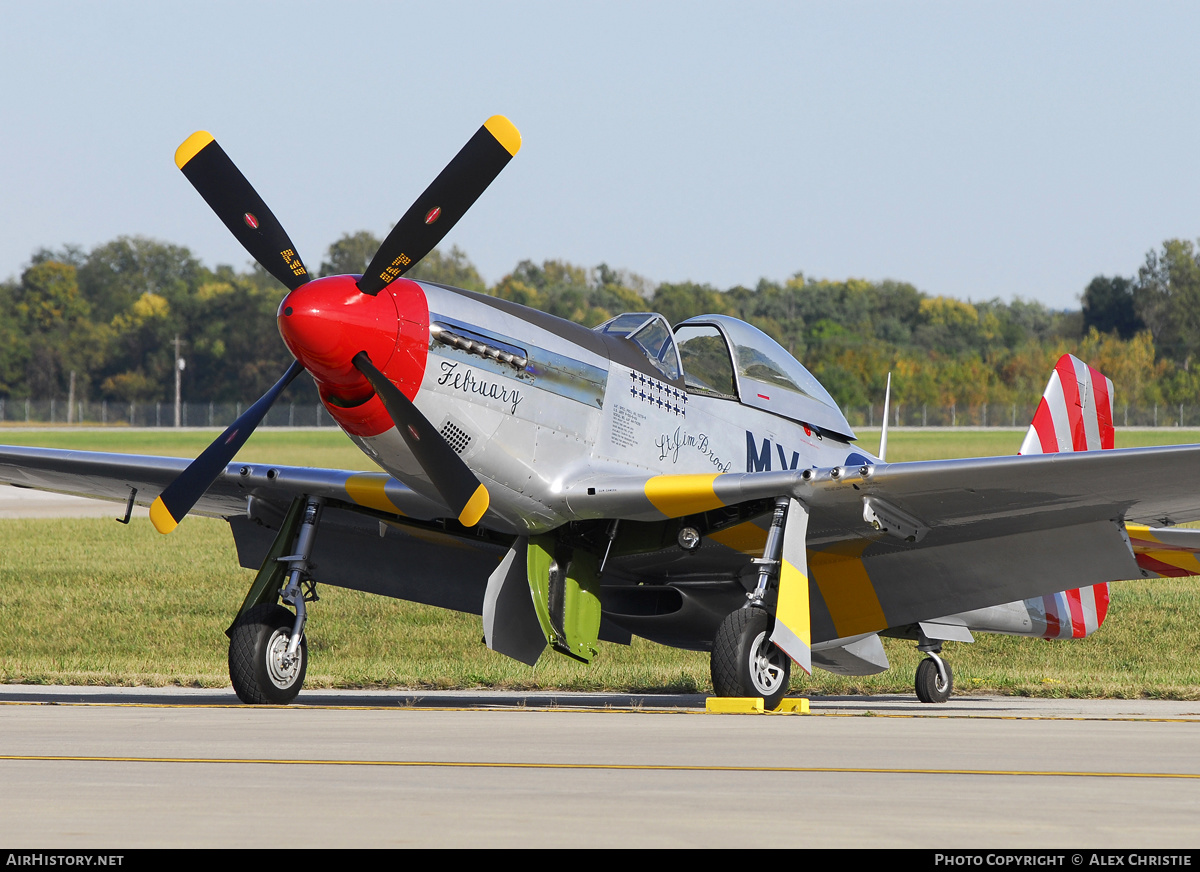 Aircraft Photo of N351MX / NL351MX / 474391 | North American P-51D Mustang | USA - Air Force | AirHistory.net #153618