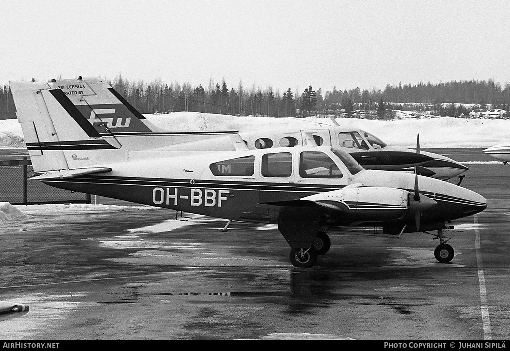 Aircraft Photo of OH-BBF | Beech C55 Baron (95-C55) | AirHistory.net #153619