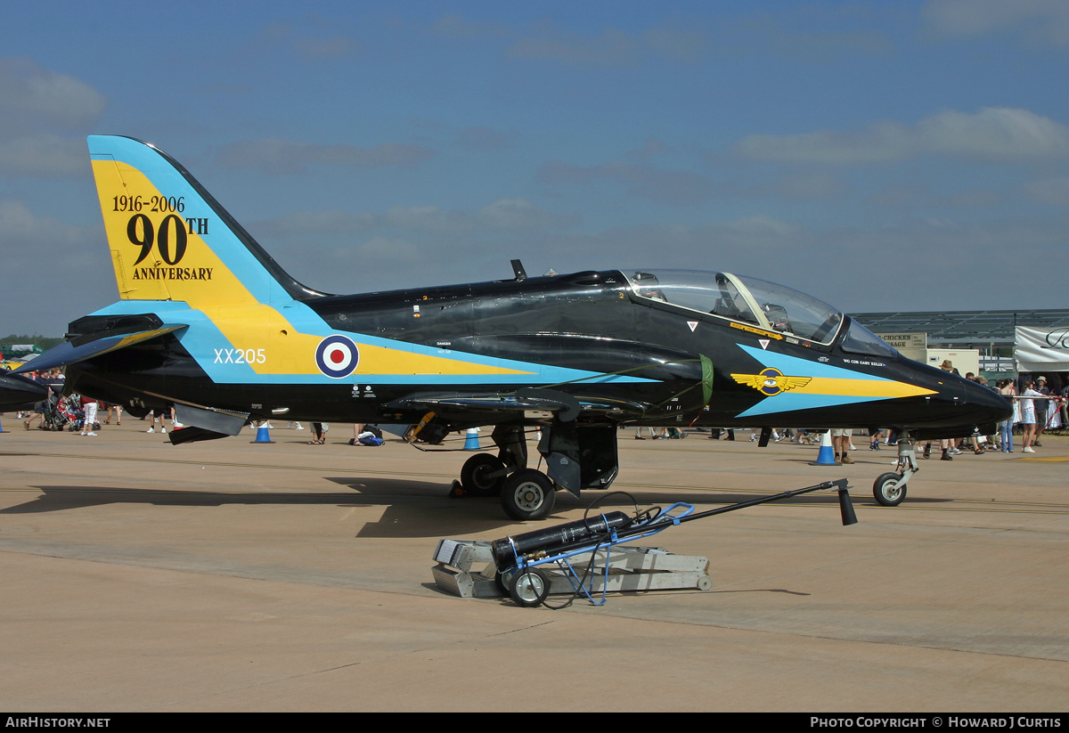 Aircraft Photo of XX205 | British Aerospace Hawk T.1A | UK - Air Force | AirHistory.net #153622