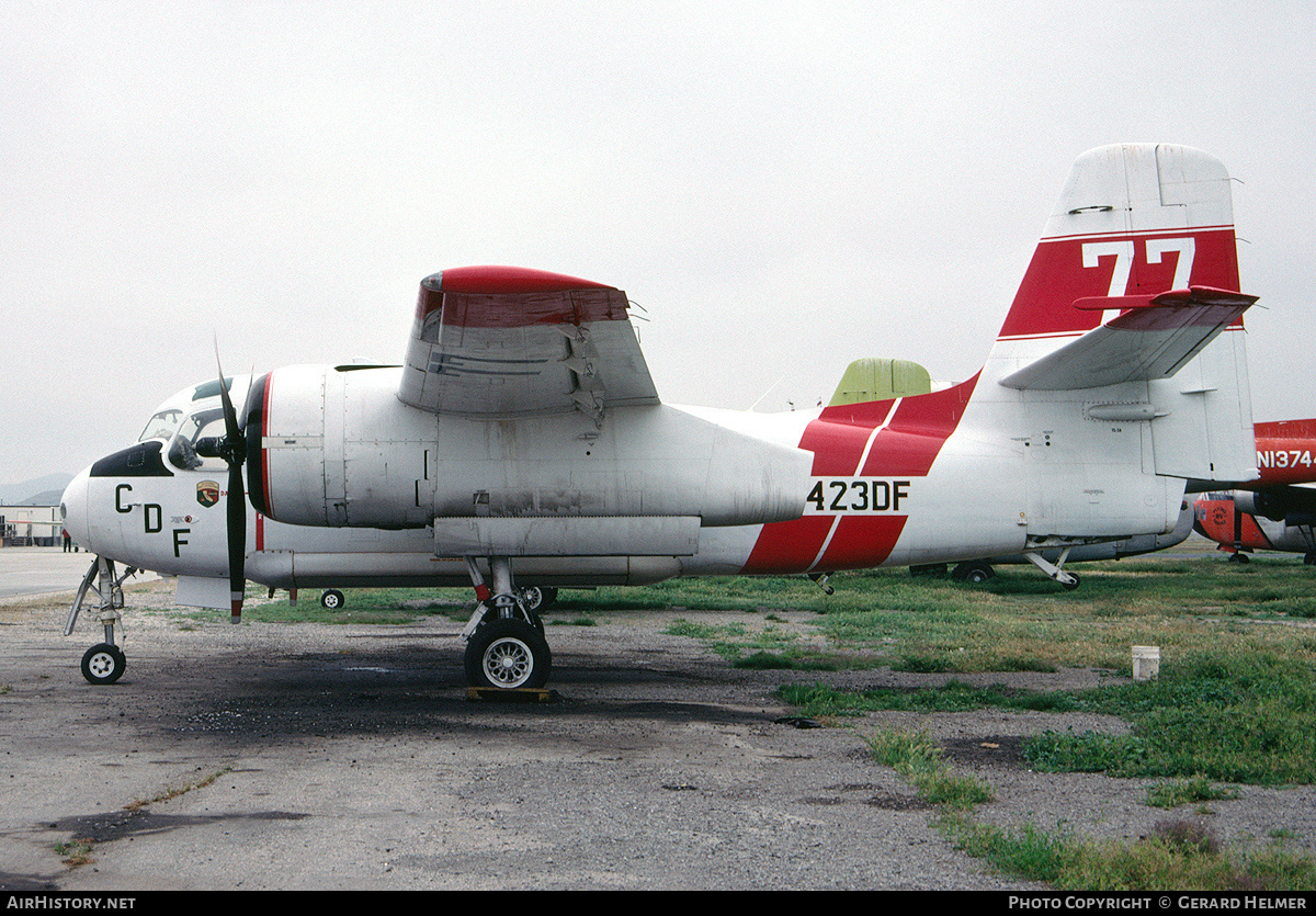 Aircraft Photo of N423DF | Grumman S-2A(AT) Tracker | California Department of Forestry - CDF | AirHistory.net #153627