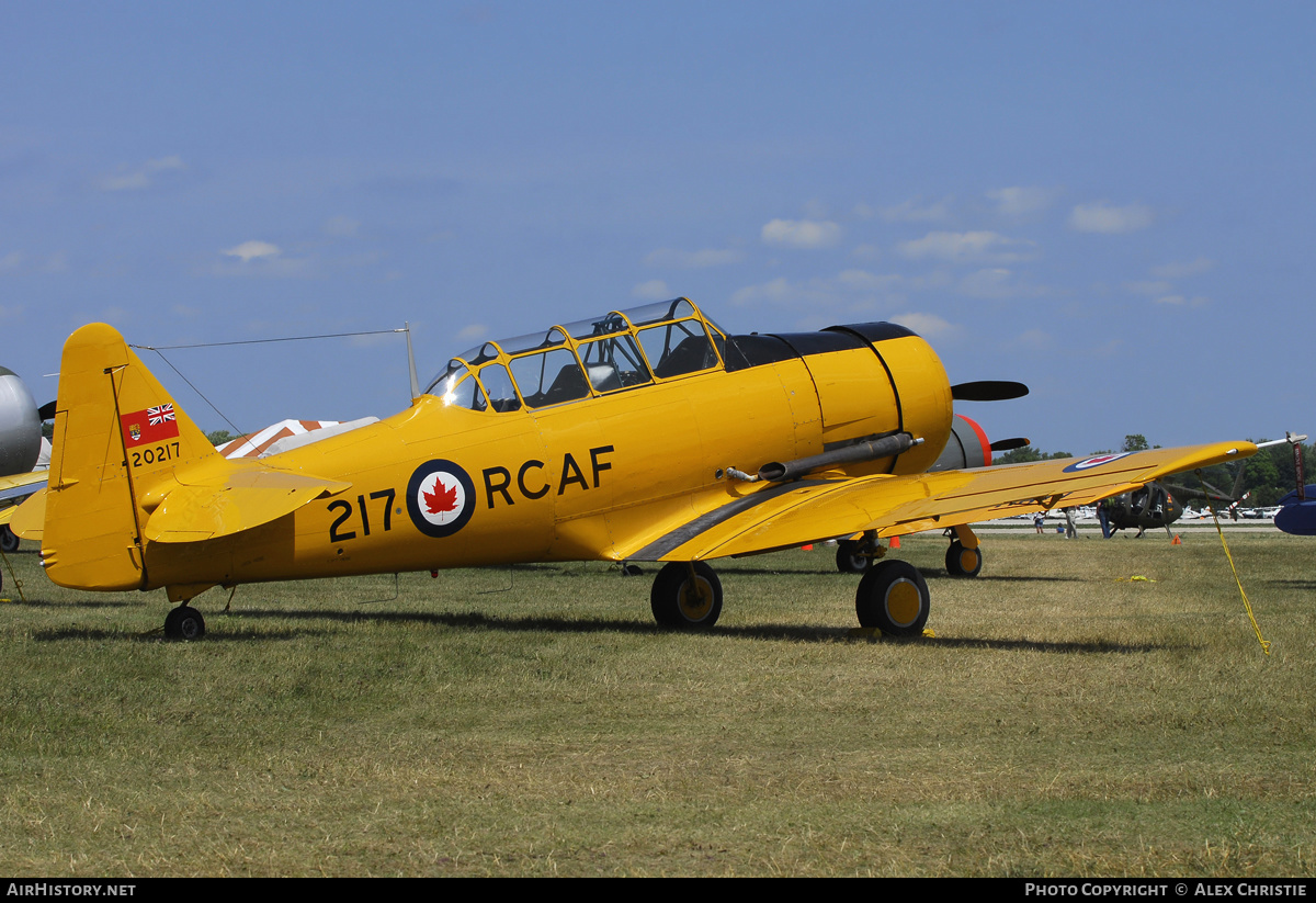 Aircraft Photo of N47217 / 20217 | North American T-6J Harvard Mk IV | Canada - Air Force | AirHistory.net #153628