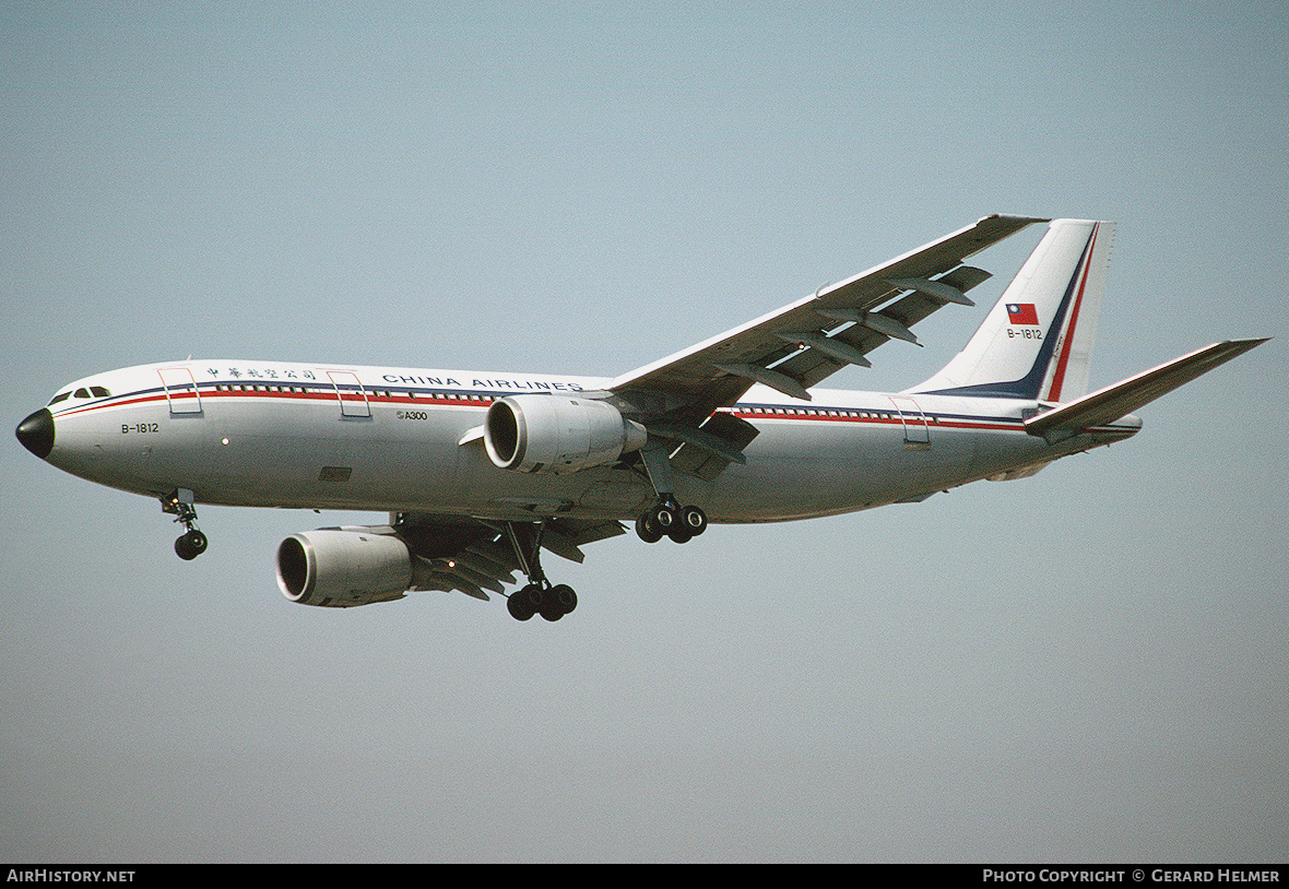 Aircraft Photo of B-1812 | Airbus A300B4-220 | China Airlines | AirHistory.net #153632