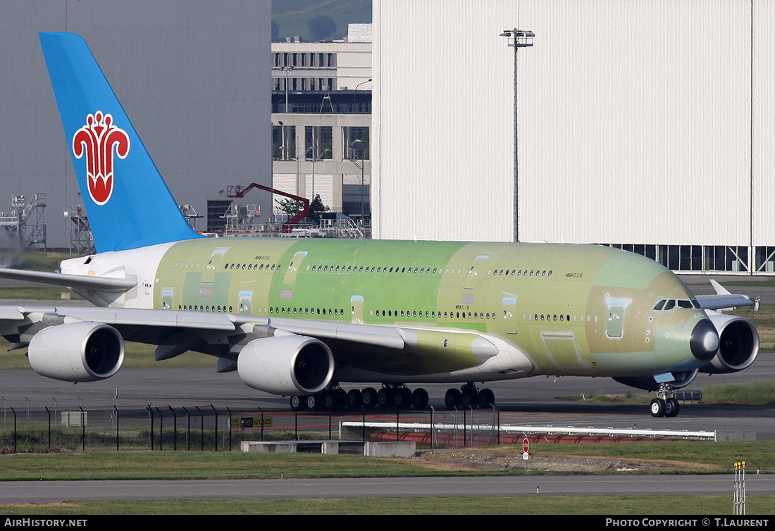 Aircraft Photo of F-WWAM | Airbus A380-841 | China Southern Airlines | AirHistory.net #153634