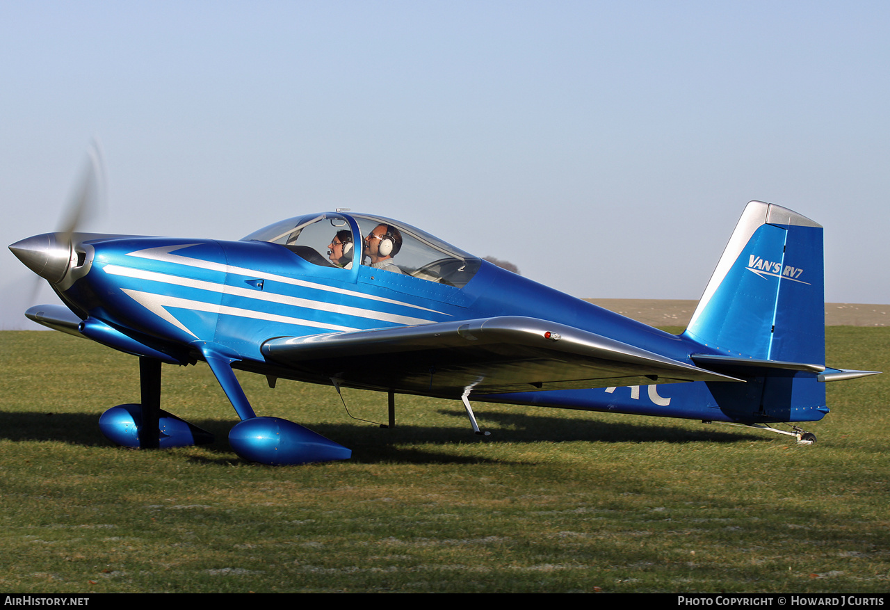 Aircraft Photo of G-RVAC | Van's RV-7 | AirHistory.net #153643