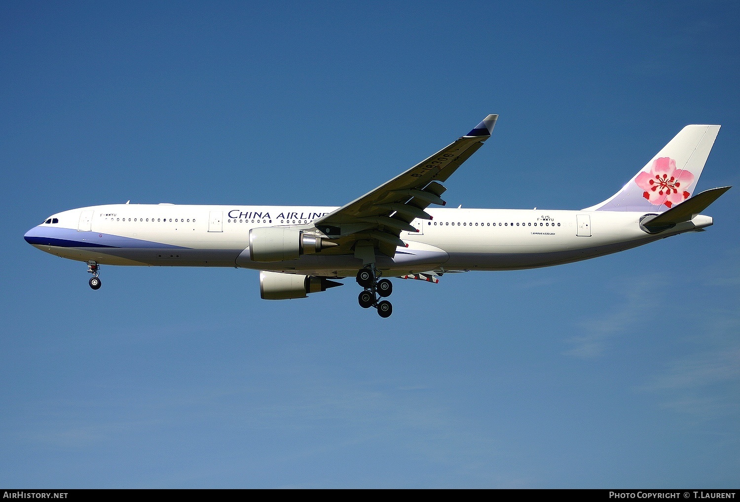 Aircraft Photo of F-WWYU | Airbus A330-302 | China Airlines | AirHistory.net #153659