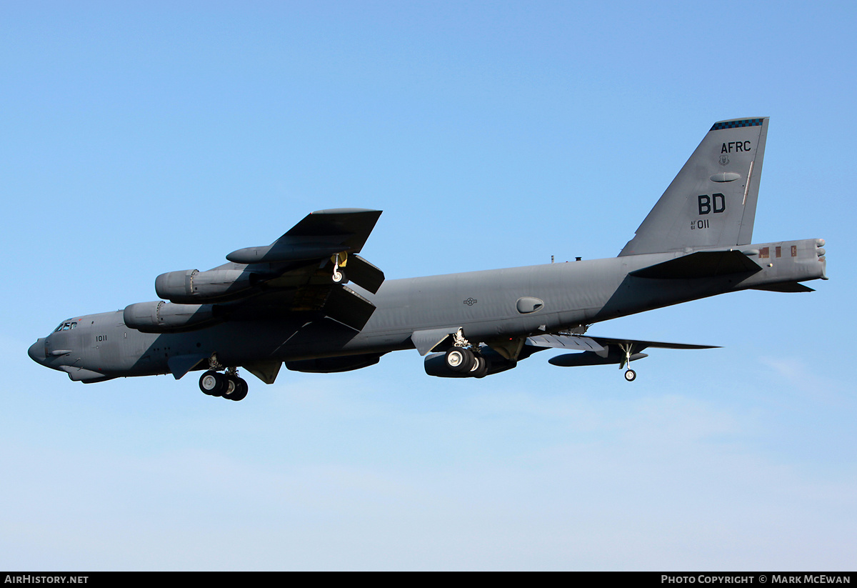 Aircraft Photo of 61-0011 / AF61-011 | Boeing B-52H Stratofortress | USA - Air Force | AirHistory.net #153666