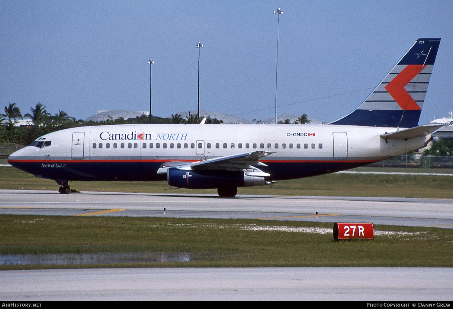 Aircraft Photo of C-GNDC | Boeing 737-242/Adv | Canadian North | AirHistory.net #153671