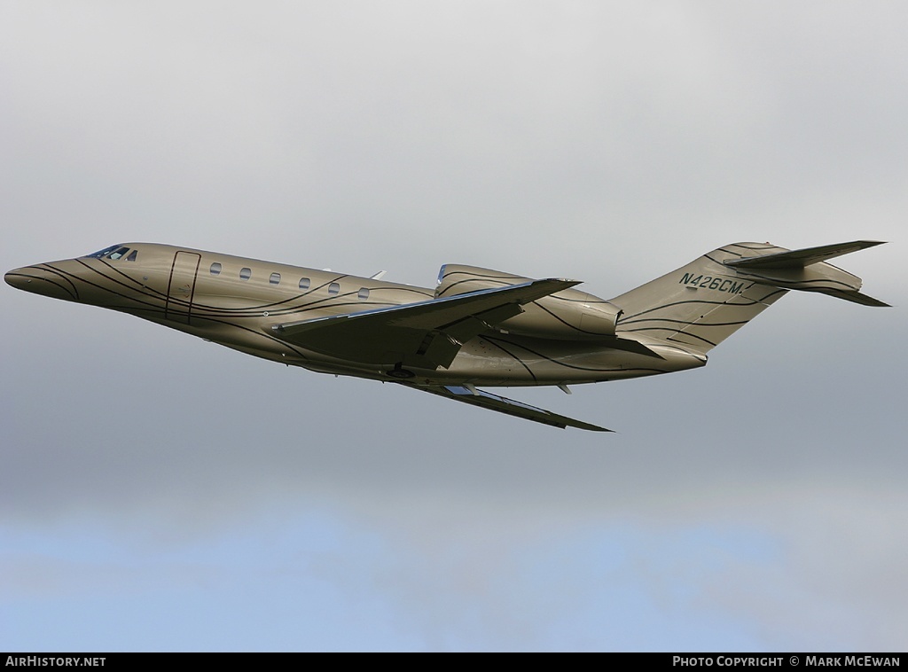 Aircraft Photo of N426CM | Cessna 750 Citation X | AirHistory.net #153689