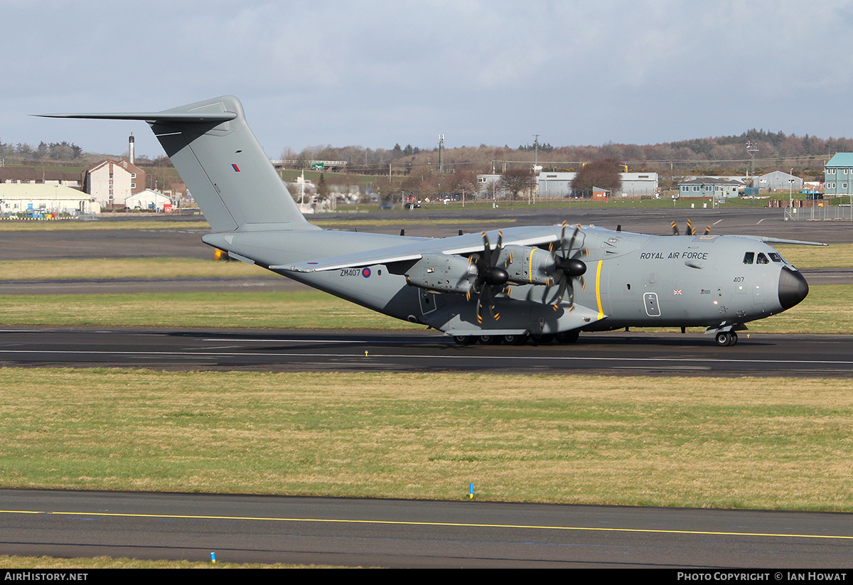Aircraft Photo of ZM407 | Airbus A400M Atlas C1 | UK - Air Force | AirHistory.net #153700