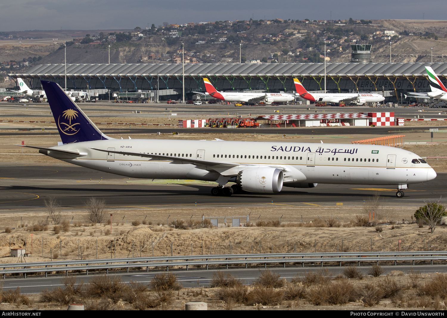 Aircraft Photo of HZ-ARA | Boeing 787-9 Dreamliner | Saudia - Saudi Arabian Airlines | AirHistory.net #153702