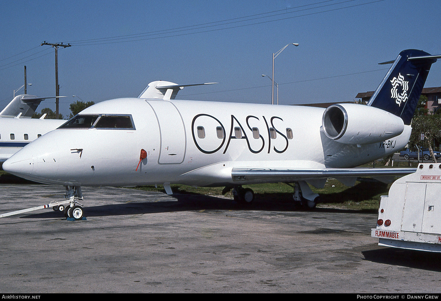 Aircraft Photo of VR-BKJ | Canadair Challenger 600S (CL-600-1A11) | Oasis International Airlines | AirHistory.net #153727