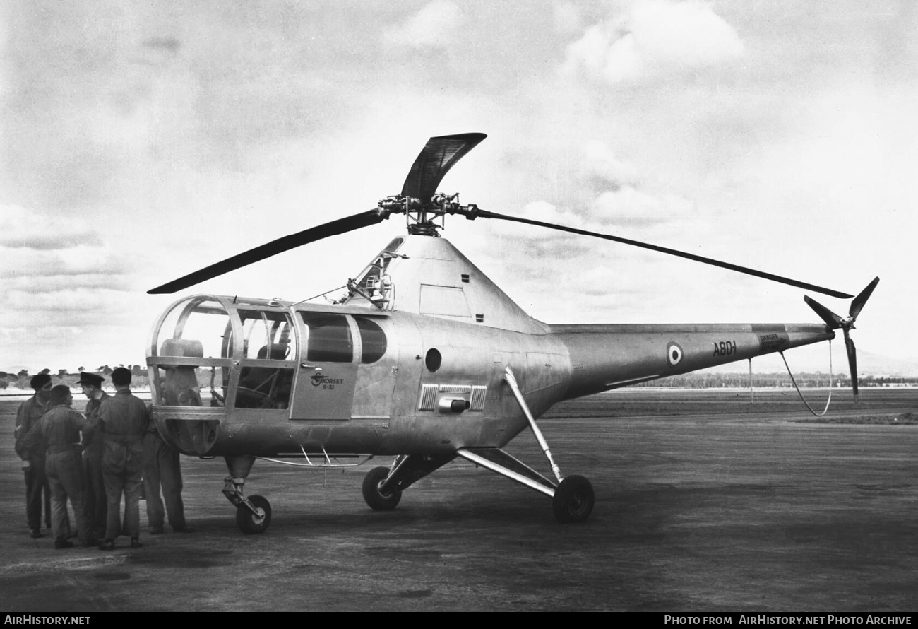 Aircraft Photo of A80-1 | Sikorsky S-51 | Australia - Air Force | AirHistory.net #153731