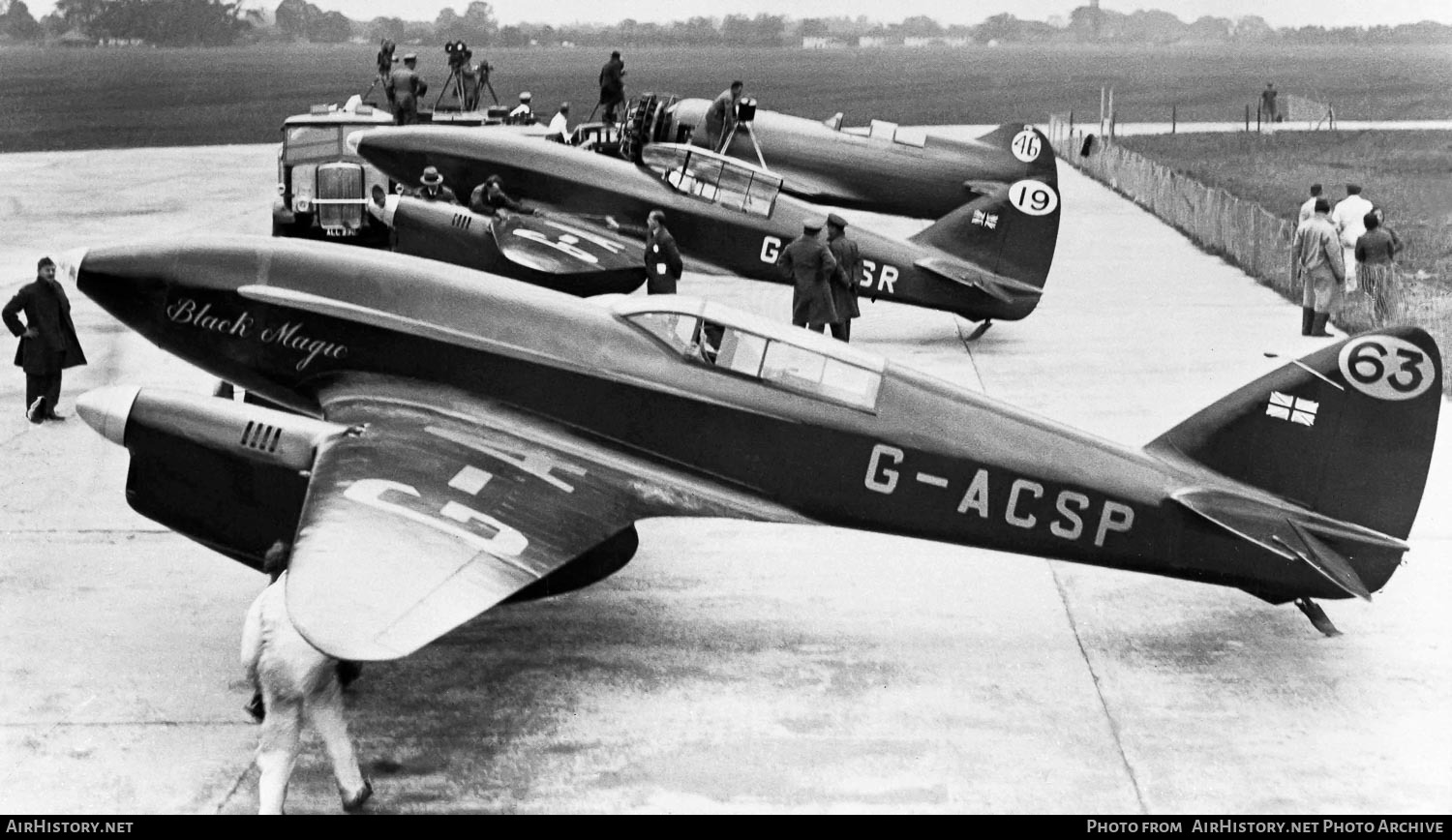 Aircraft Photo of G-ACSP | De Havilland D.H. 88 Comet | AirHistory.net #153739