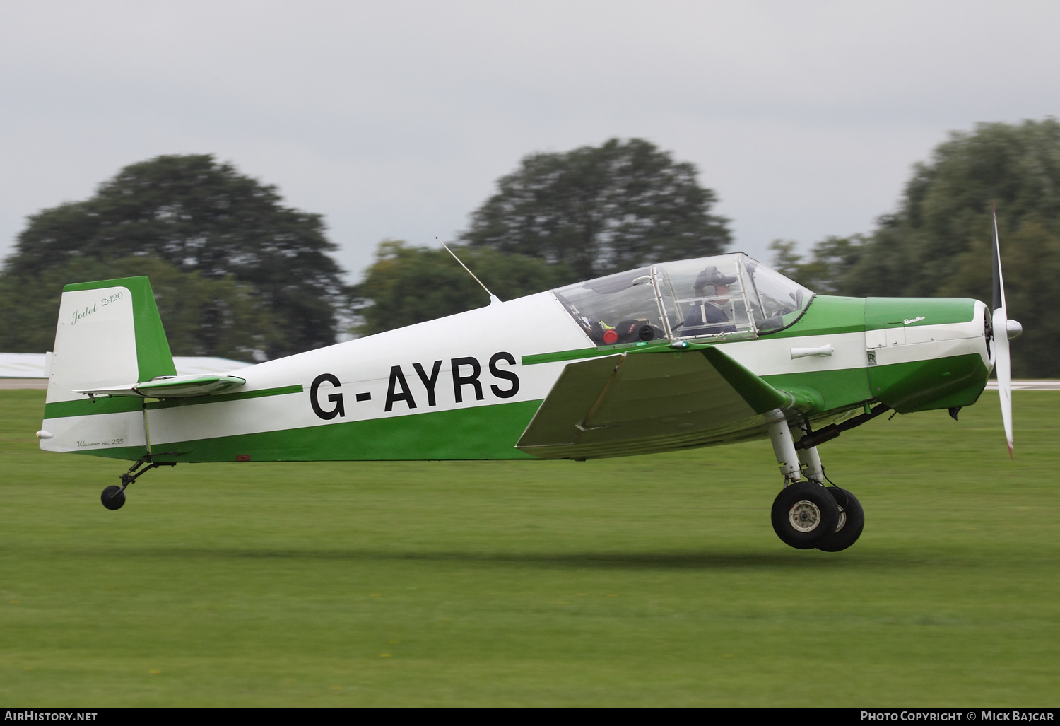 Aircraft Photo of G-AYRS | Jodel D-120A Paris-Nice | AirHistory.net #153749