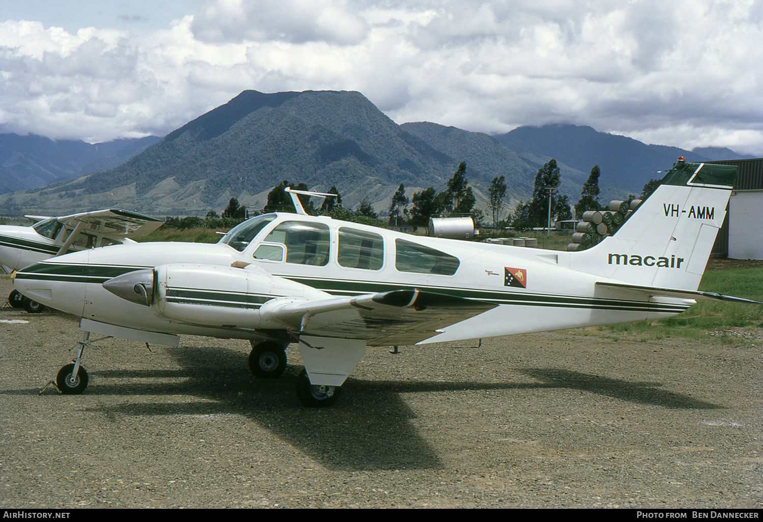 Aircraft Photo of VH-AMM | Beech C55 Baron (95-C55) | Macair Charters | AirHistory.net #153754