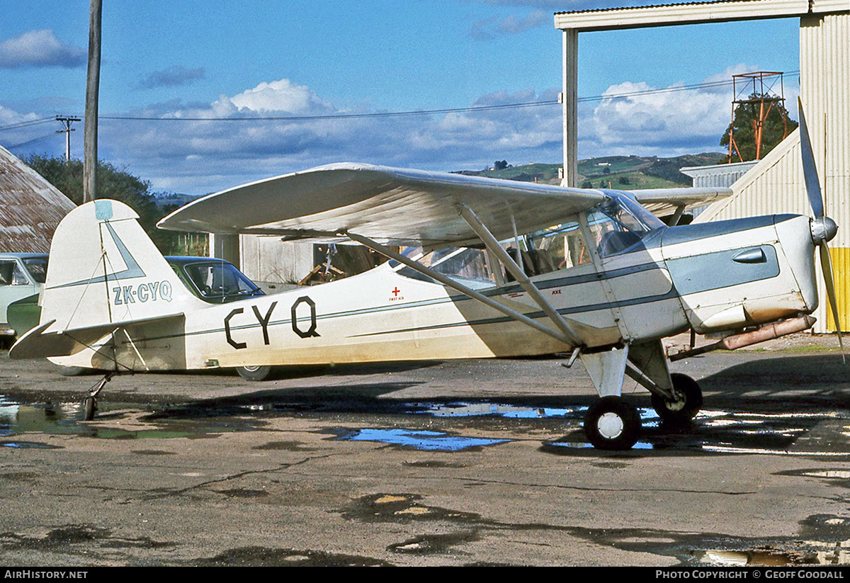 Aircraft Photo of ZK-CYQ / CYQ | Auster J-5F Aiglet Trainer | AirHistory.net #153766