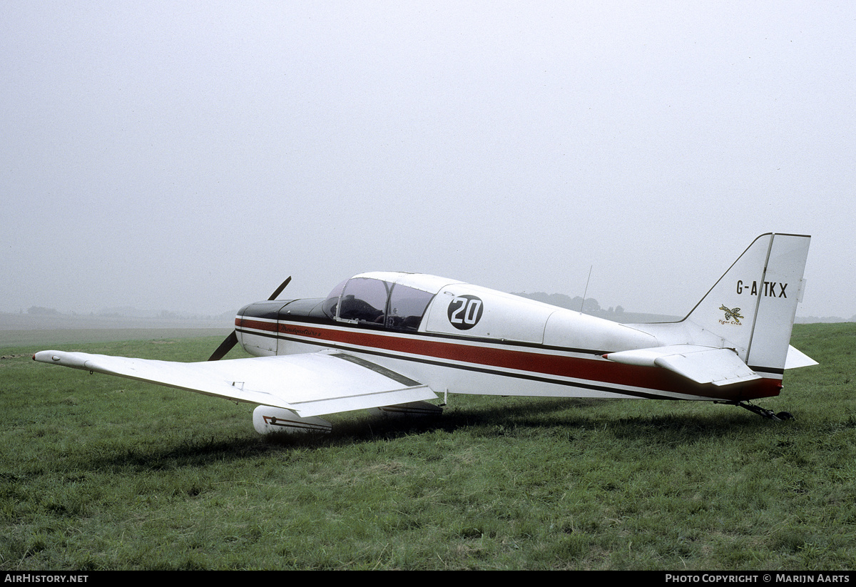 Aircraft Photo of G-ATKX | SAN Jodel D-140C Mousquetaire III | The Tiger Club | AirHistory.net #153784